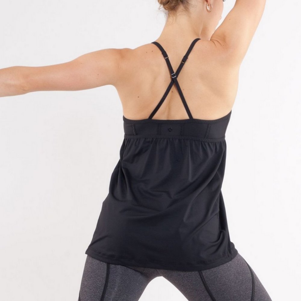 Lululemon Rehearsal Tank Black 4 - Picture 5 of 16
